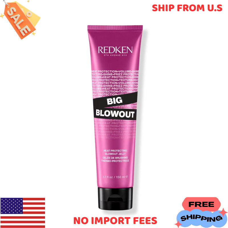 Redken BIG BLOWOUT Heat Protectant Jelly 5.1 oz.