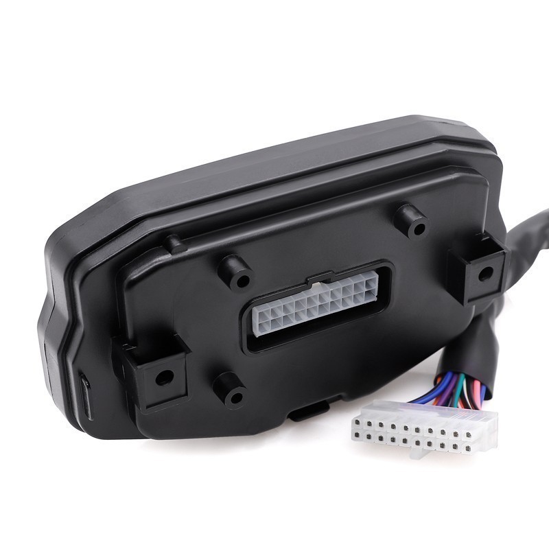 LCD Digital Motorcycle Odometer Speedometer Tachometer KM/H MPH Gauge Universal