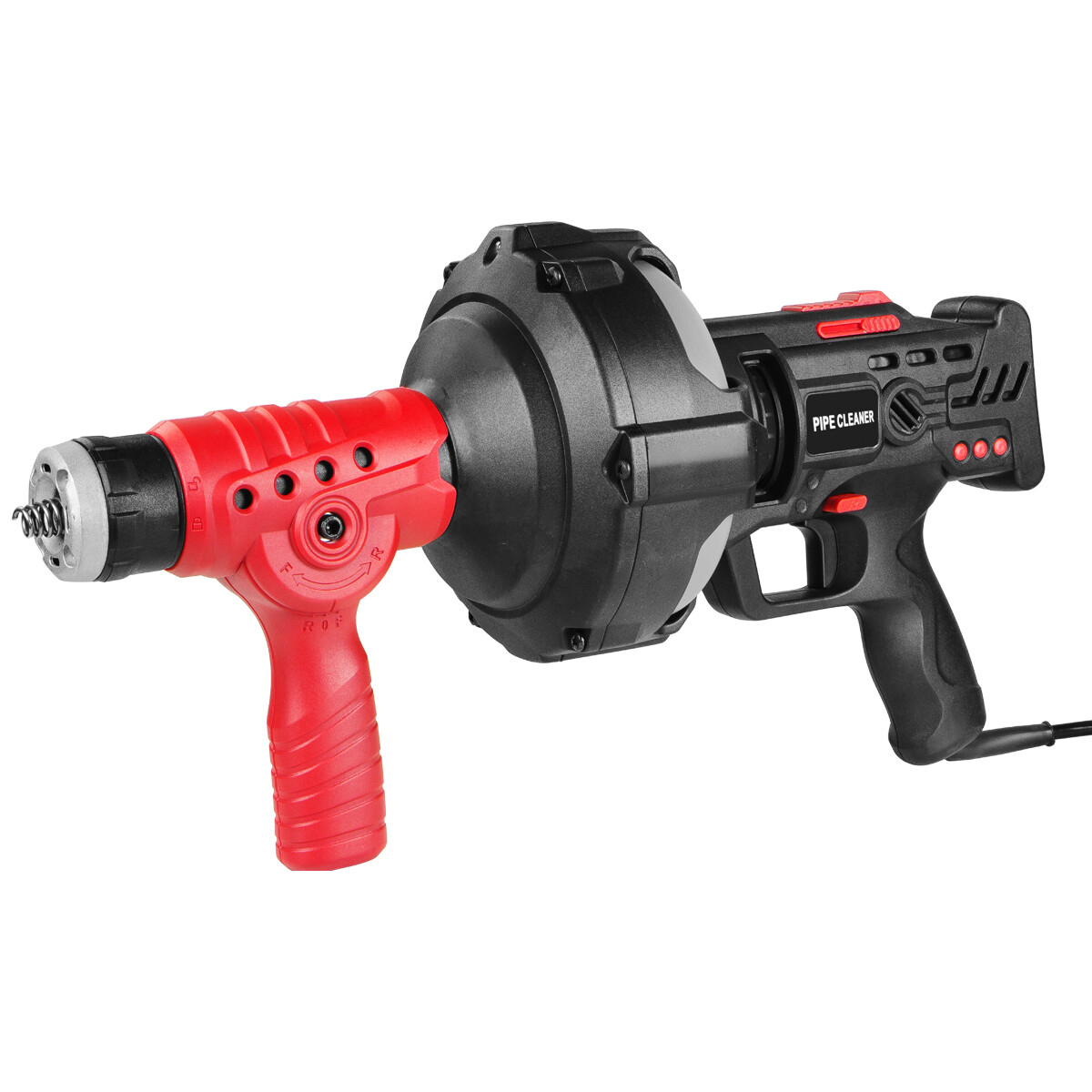 XtremepowerUS 25 ft. Automatic Feed Handheld Electric Drain Cleaner