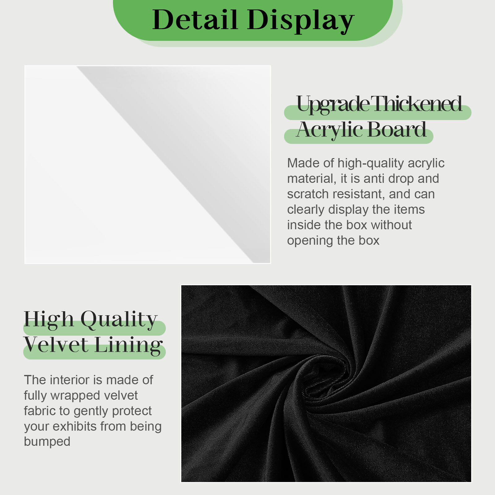 Large Lockable Aluminum Display Case Showcase for Card Coin Jewelry Trade Show