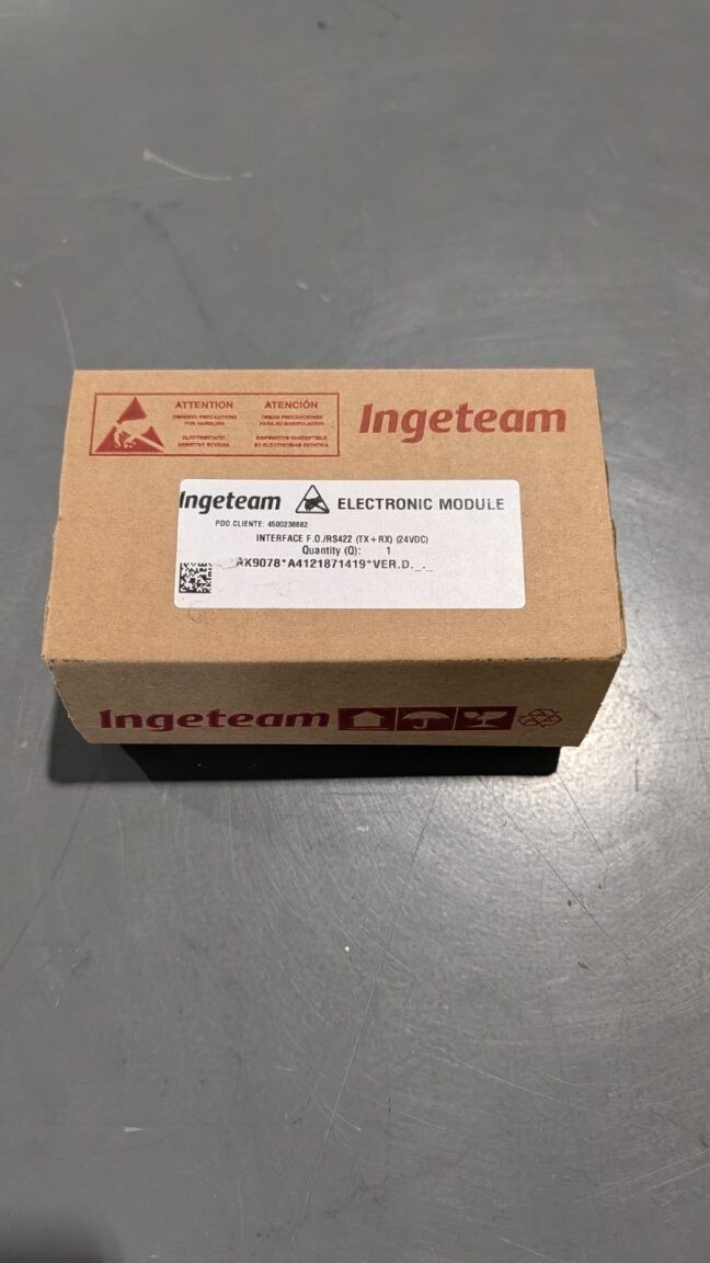 Ingeteam 36051124 Interface F.O/RS422 (tx+rx) (24vdc)