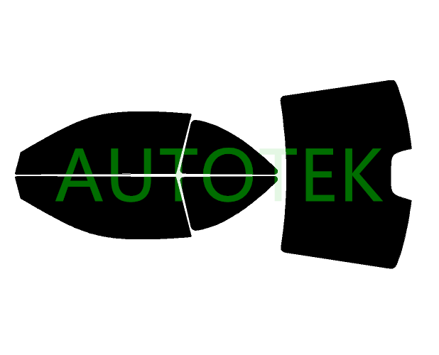 PreCut All Sides Window Film Any Tint Shade For Honda Civic Coupe 2001-2005