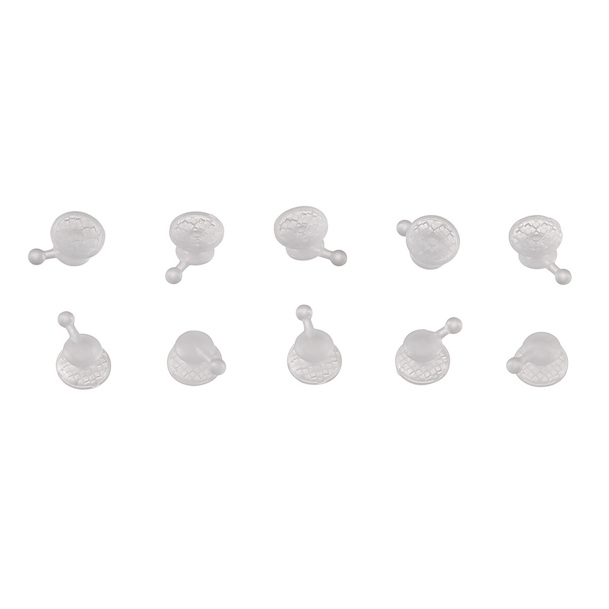 AZDENT Dental Orthodontic Lingual Buttons Bondable Round /Rectangular Base