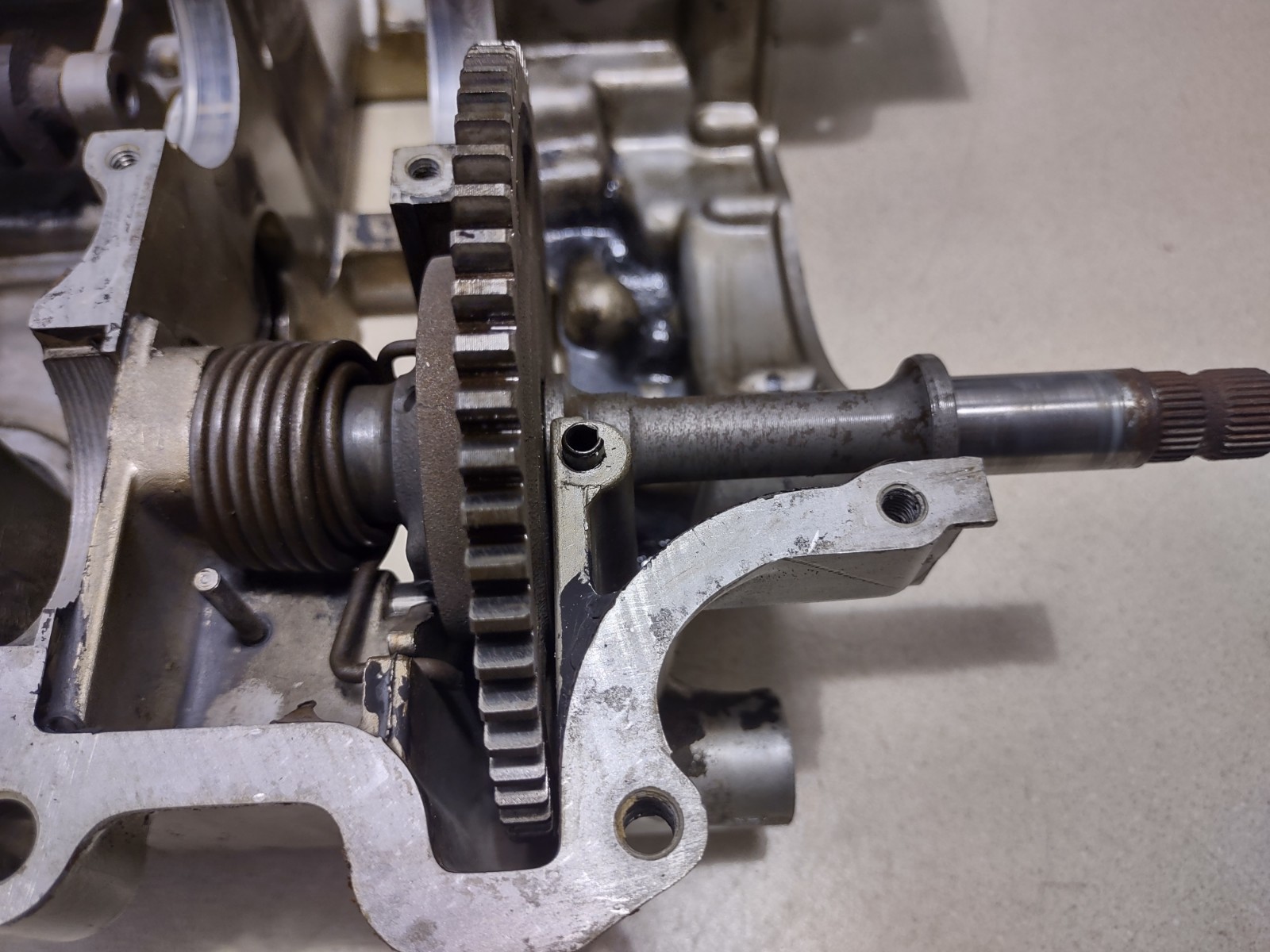 1974 Honda CB 750 CB750 Lower Engine Case Crankcase #325.2-79