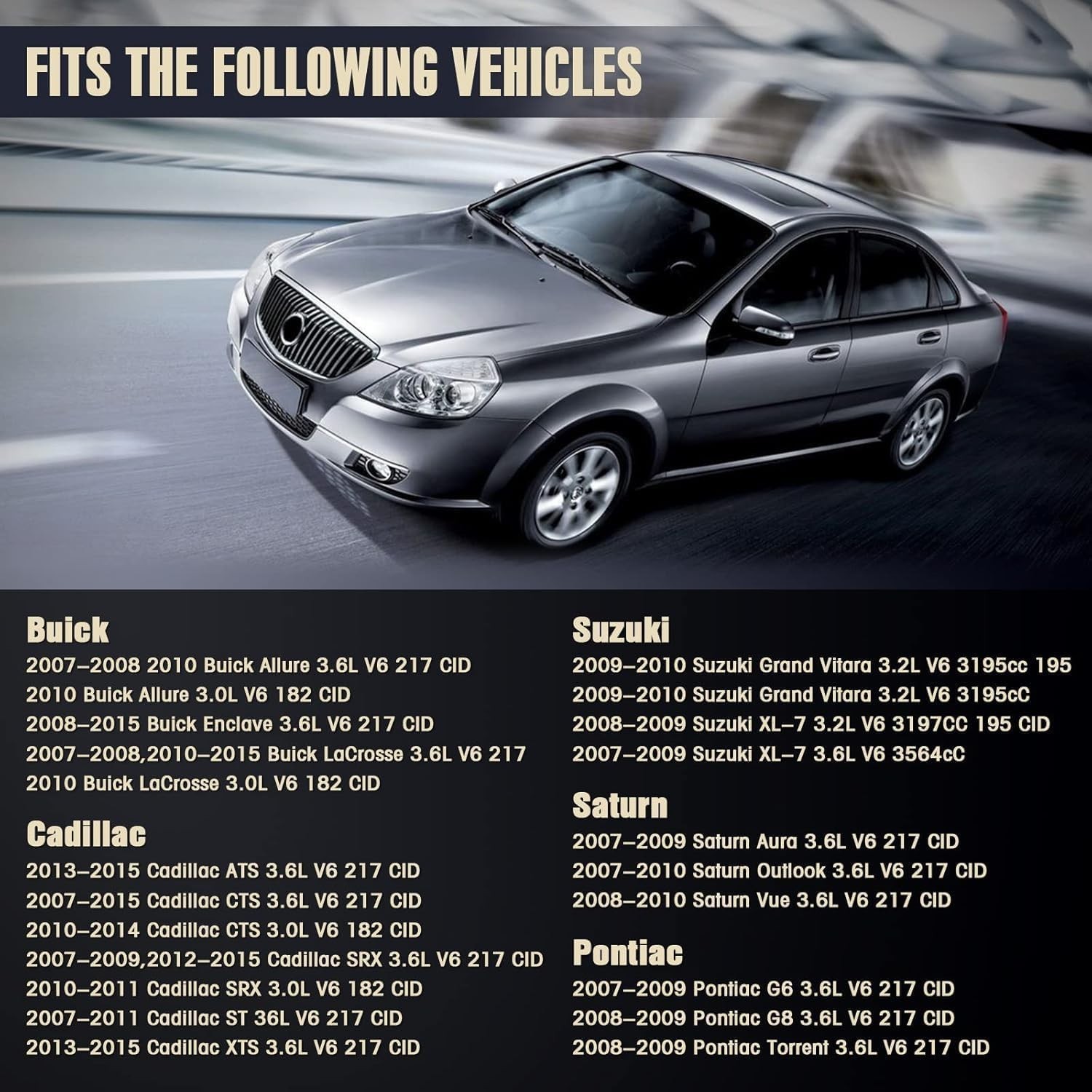 3.6 Timing Chain Kit w/Water Pump Oil Pump for 2.8L 3.0L 3.6L Chevy Equinox M...