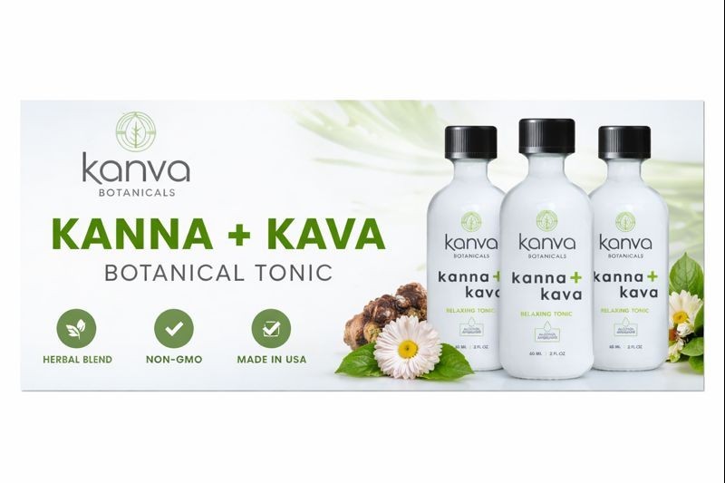 Kanna Botanical Tonic Liquid Supplement 12 Pack 2oz Bottles Exp 04/27