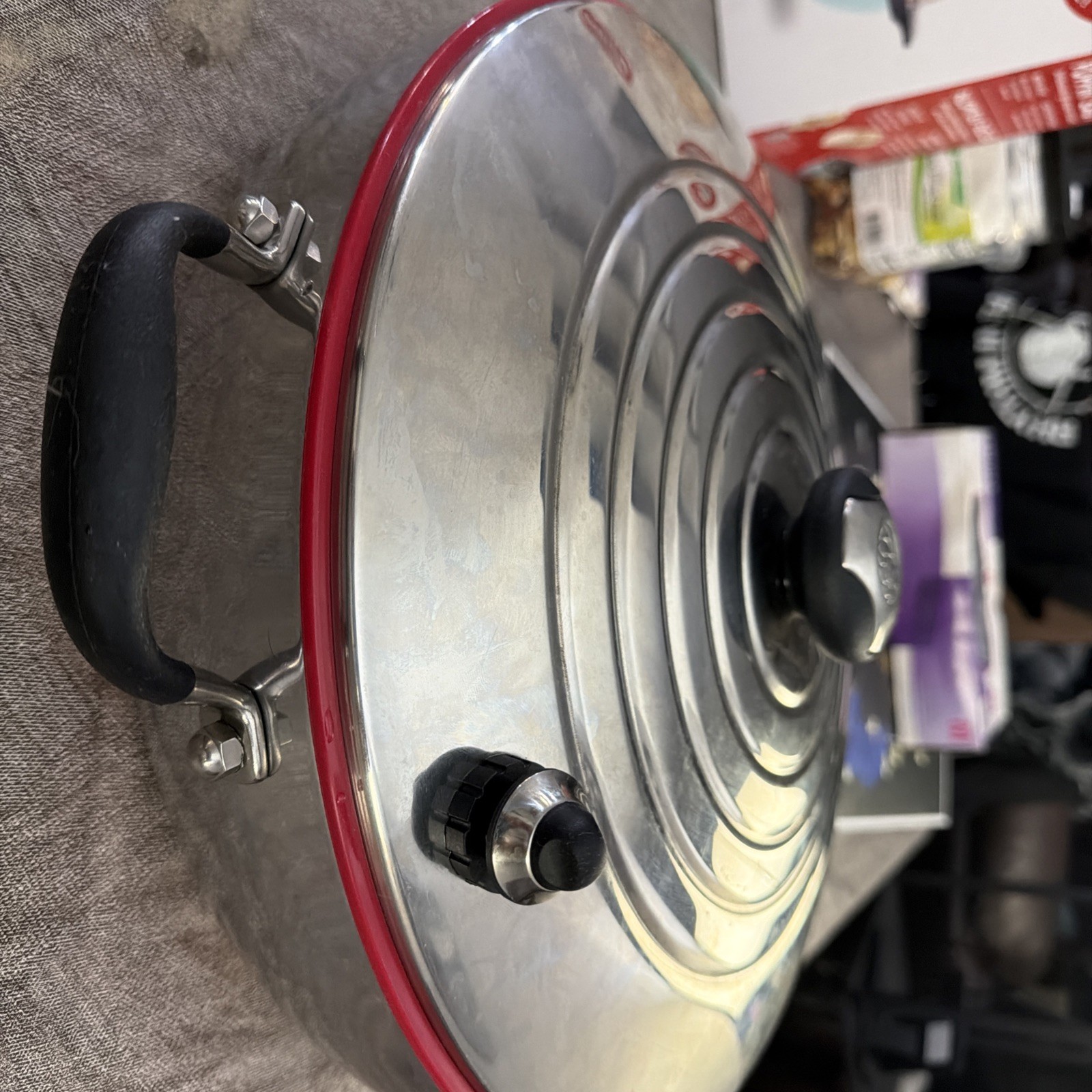 Royal Prestige Novel 14” Pan w/ Lid Waterless Stainless Steel Made Italy