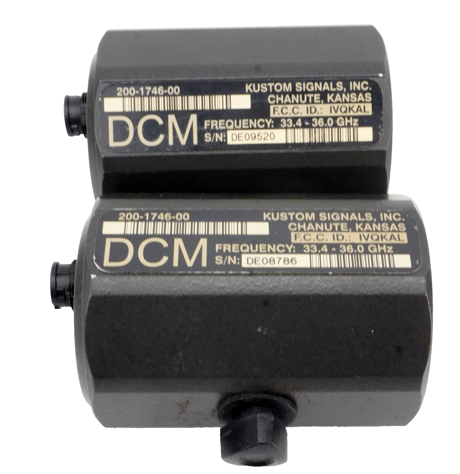 Kustom Signals Golden Eagle II Ka-band Police Radar Gun With Fork A