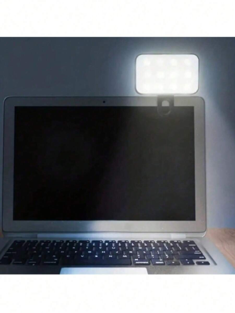 Portable Mini LED Fill Light Mobile Phone Clip-On Selfie Light USB Rechargeable