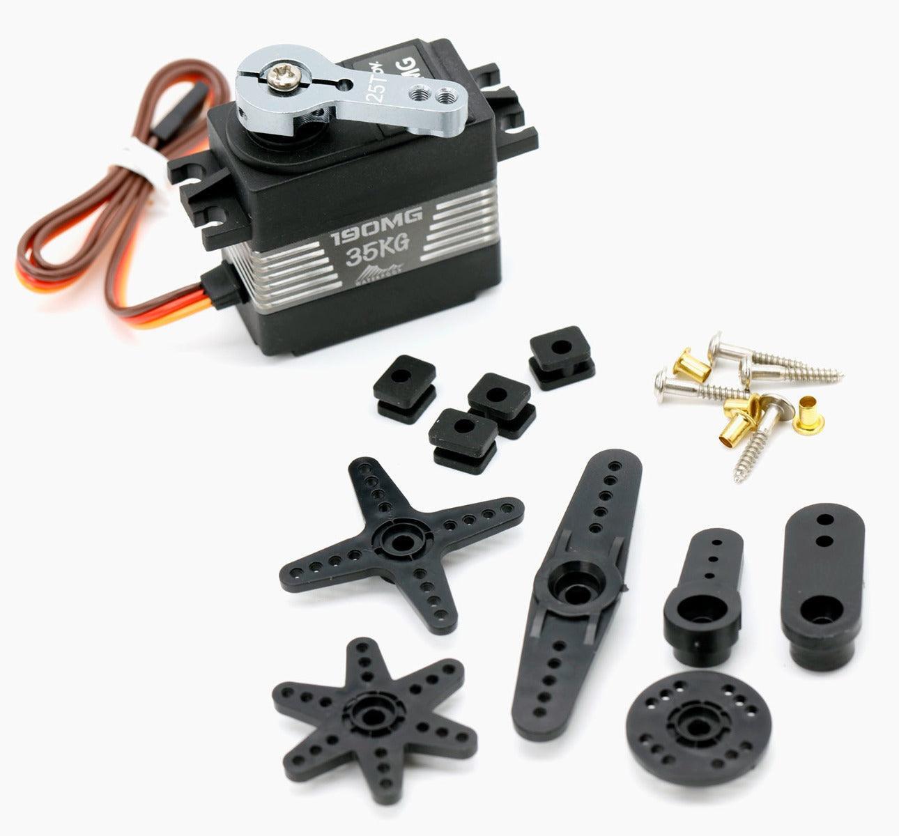 Powerhobby 190MG 1/10 35kg High Torque Metal Gear Waterproof HV Servo