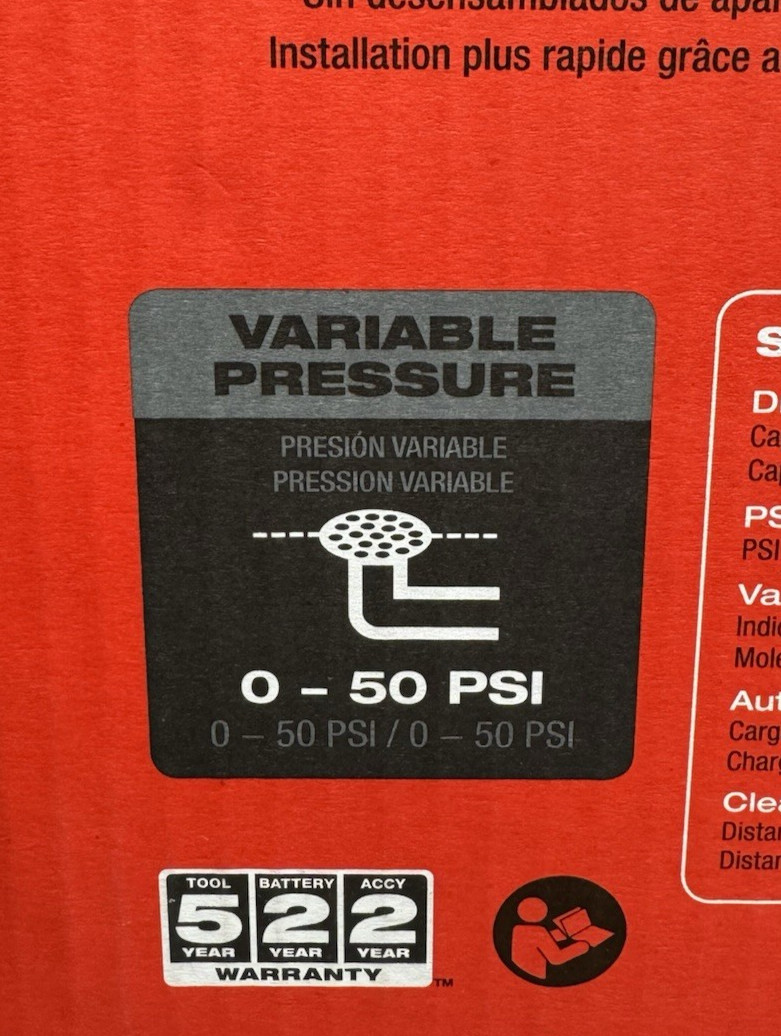 Milwaukee 2572B-21 - M12 12V Airsnake Drain Cleaning Air Gun Kit w/ Attachments