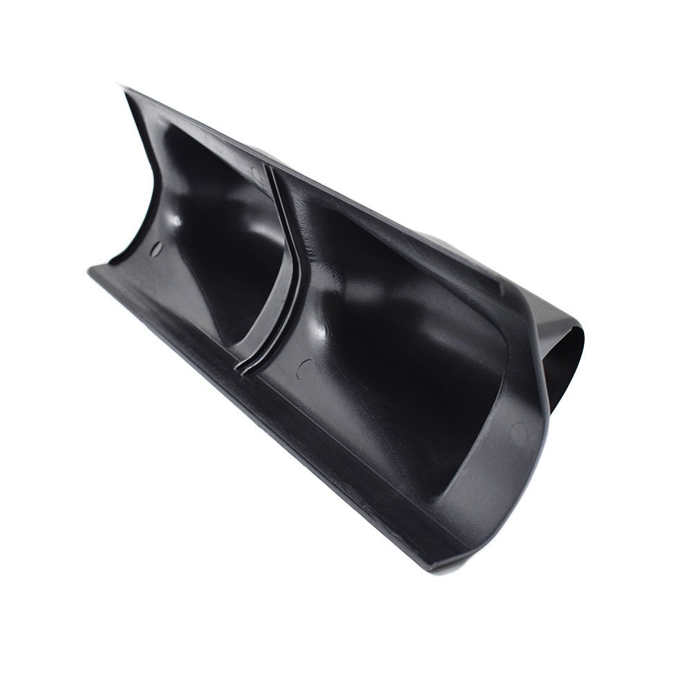 UNIVERSAL 2" 52MM LEFT DUAL HOLE GAUGE POD PILLAR METER MOUNT HOLDER RACING