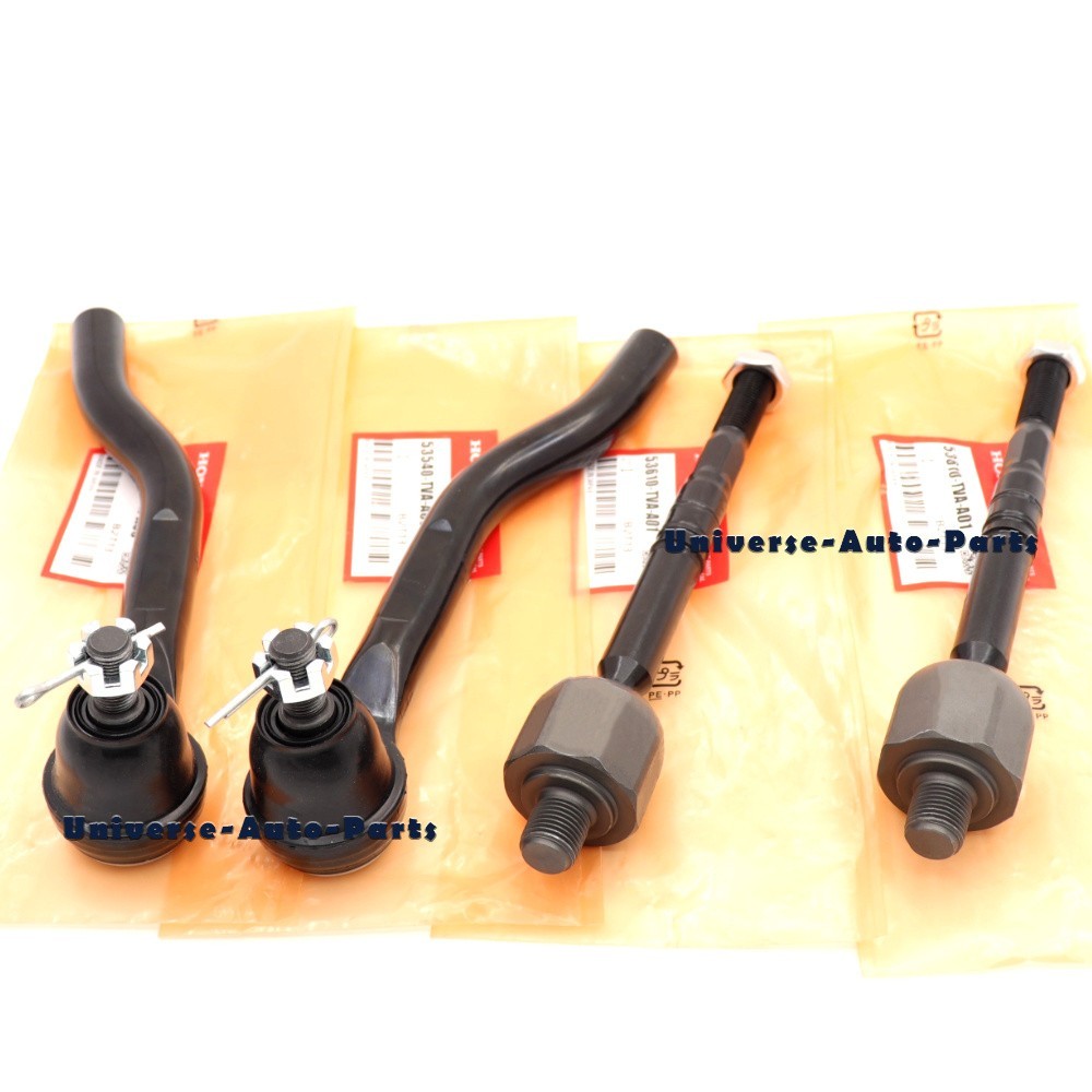 OEM 1 Set Inner + Outer Tie Rod Steering Gear For 2018-2022 Honda Accord Hybrid