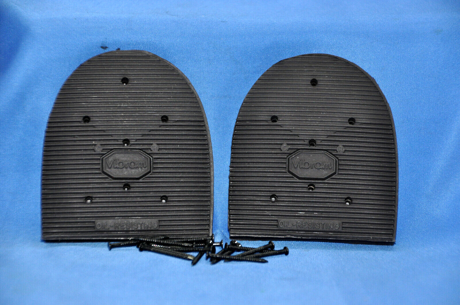 VIBRAM #438 Cowboy Shoe RepaiR Heels with Nails- 4 Sizes! SEE LISTING FOR SIZES