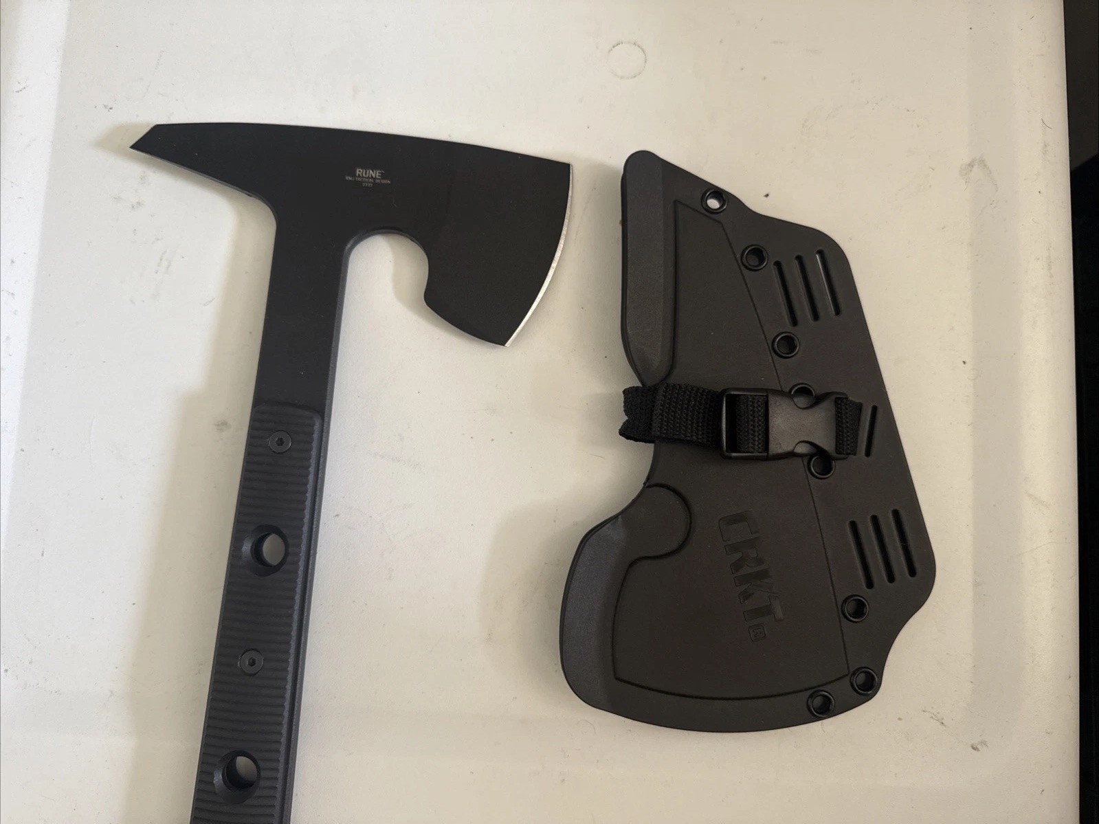 *RarE* CRKT Rune 2737 tomahawk axe, Ryan Johnson design RMJ Tactical Design