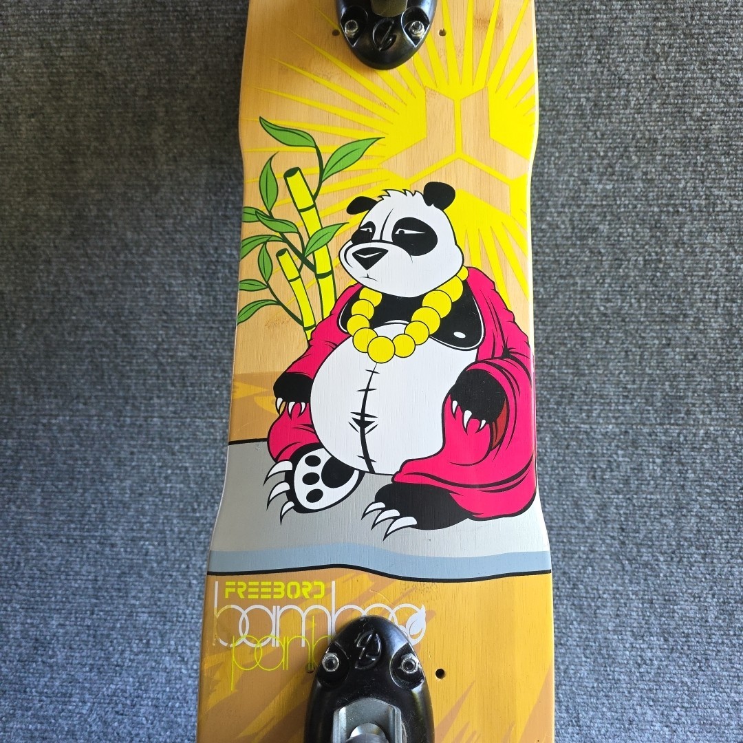 Freebord 80cm Snowboard Skateboard Longboard Free Board Bamboo Panda