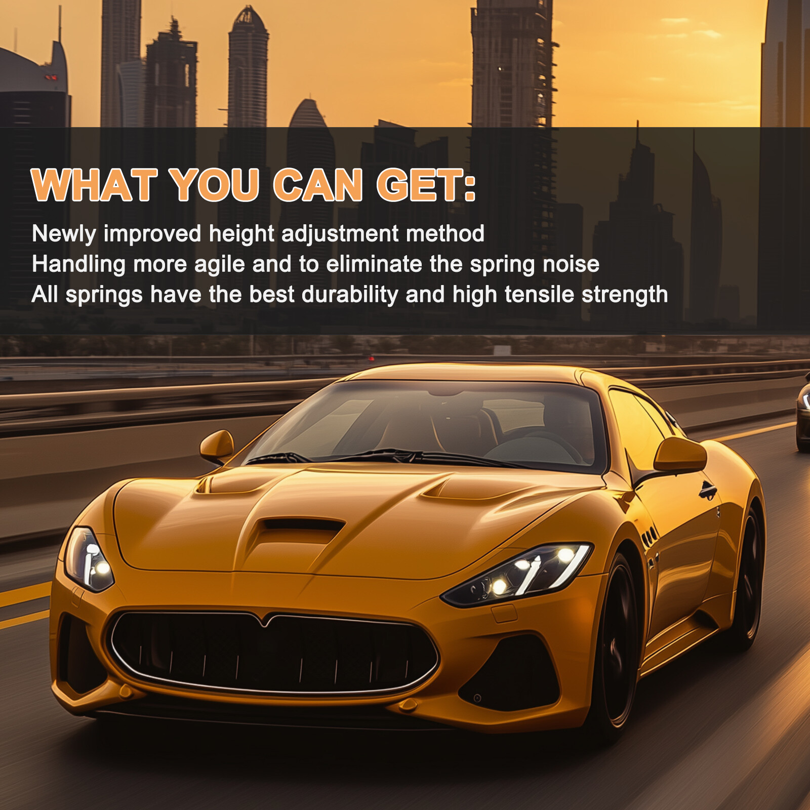 Suspension lowering Kit Coilovers Shocks For 2011-2022 Dodge Challenger Charger