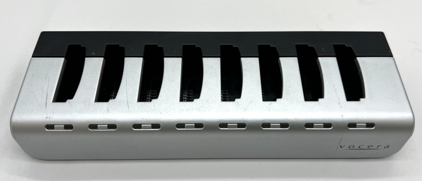 Vocera 8-bay Battery Charger B3000-8 (No AC Power Supply)