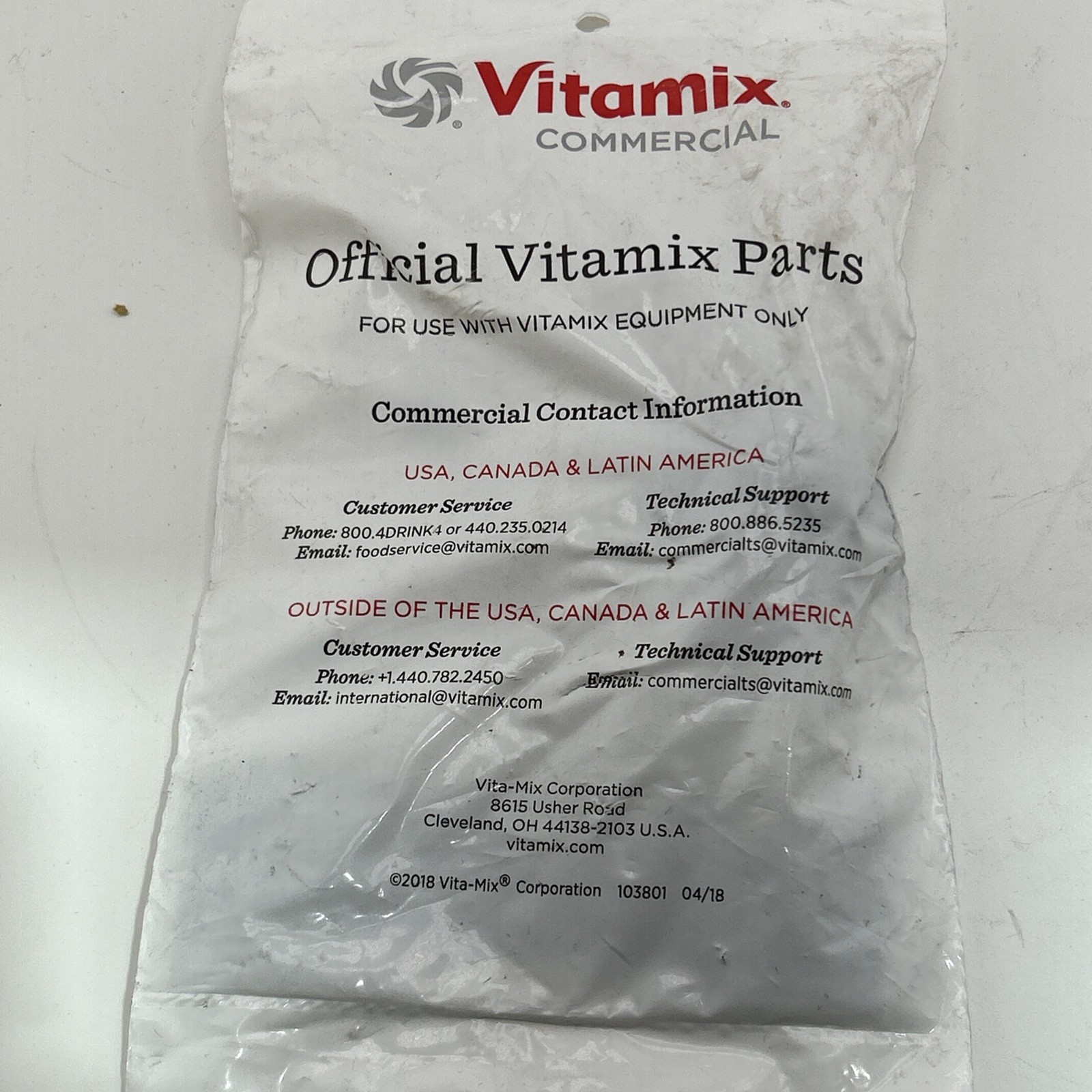 000891 Vita-Mix Drive Socket Assembly Genuine OEM VM000891