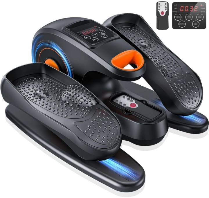 Elíptica eléctrica bajo escritorio para mayores, mando y 10 velocidades, Nuevo