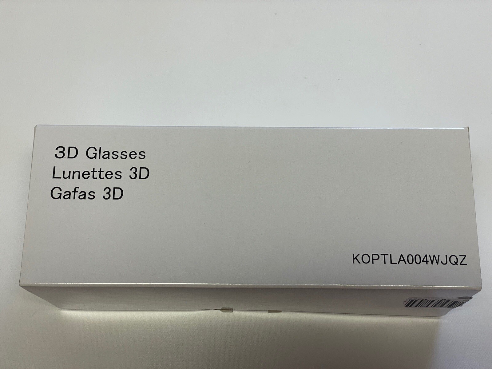 Sharp 3D Glasses, LUNETTES 3D KOPTLA004WJQZ. (New-In Box) (x1)