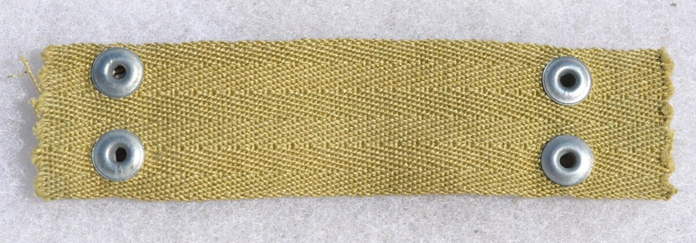 US ARMY M-1 HELMET LINER NAPE STRAP W-11 MAKER STAMP 4.5 INCHES LONG