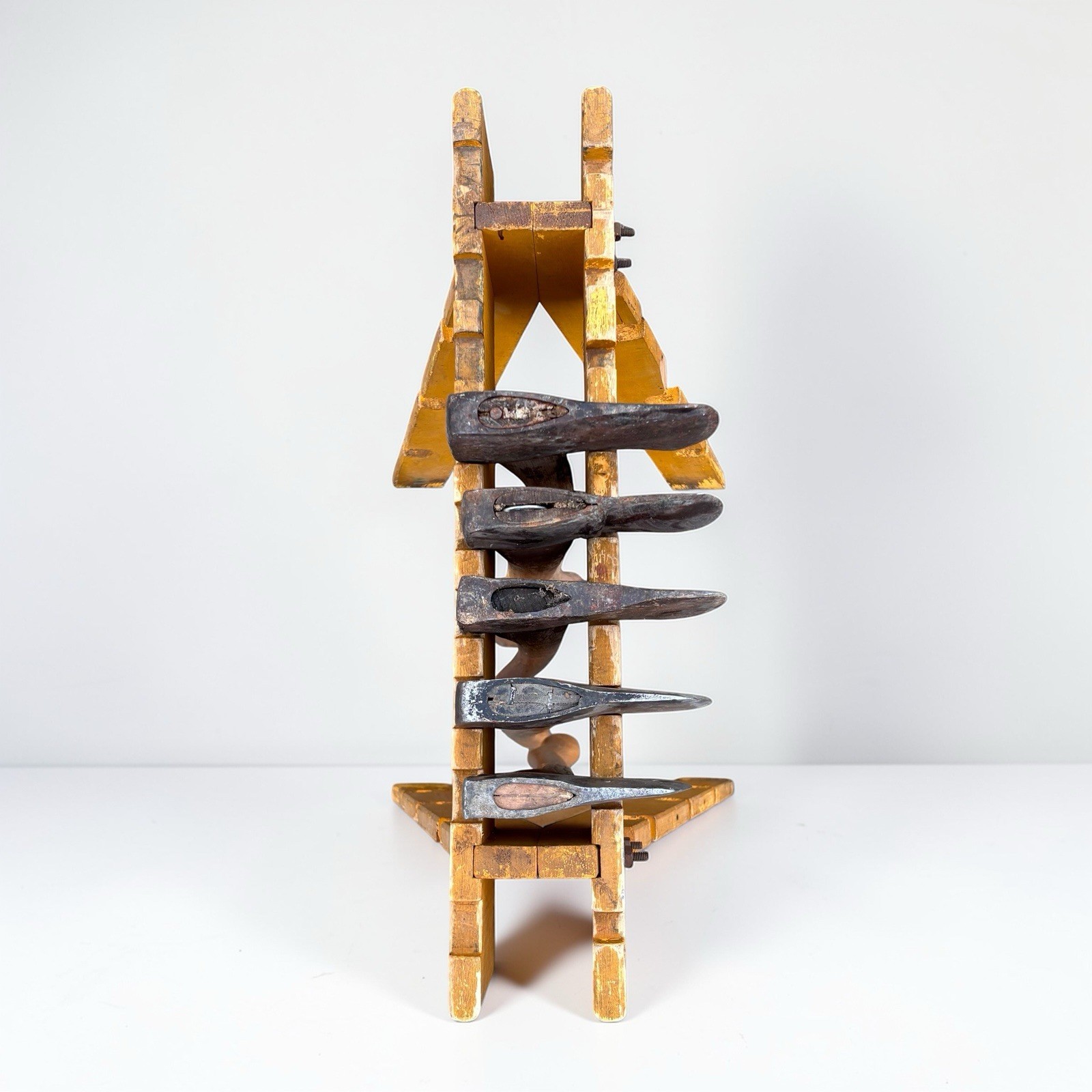 Vintage Plumb Axe Hardware Store Display Advertising Sign Hatchet Ax Lumberjack