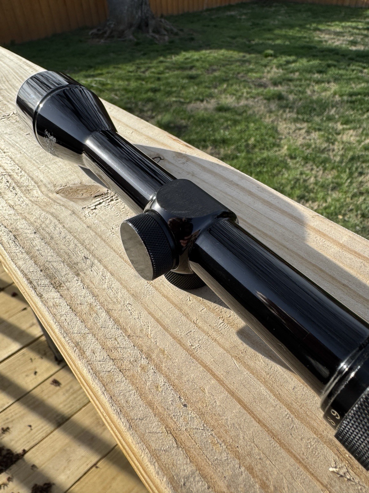 Vintage Redfield 3x-9x Fine Crosshair w/ Center Dot Gloss Rifle Scope USA Made