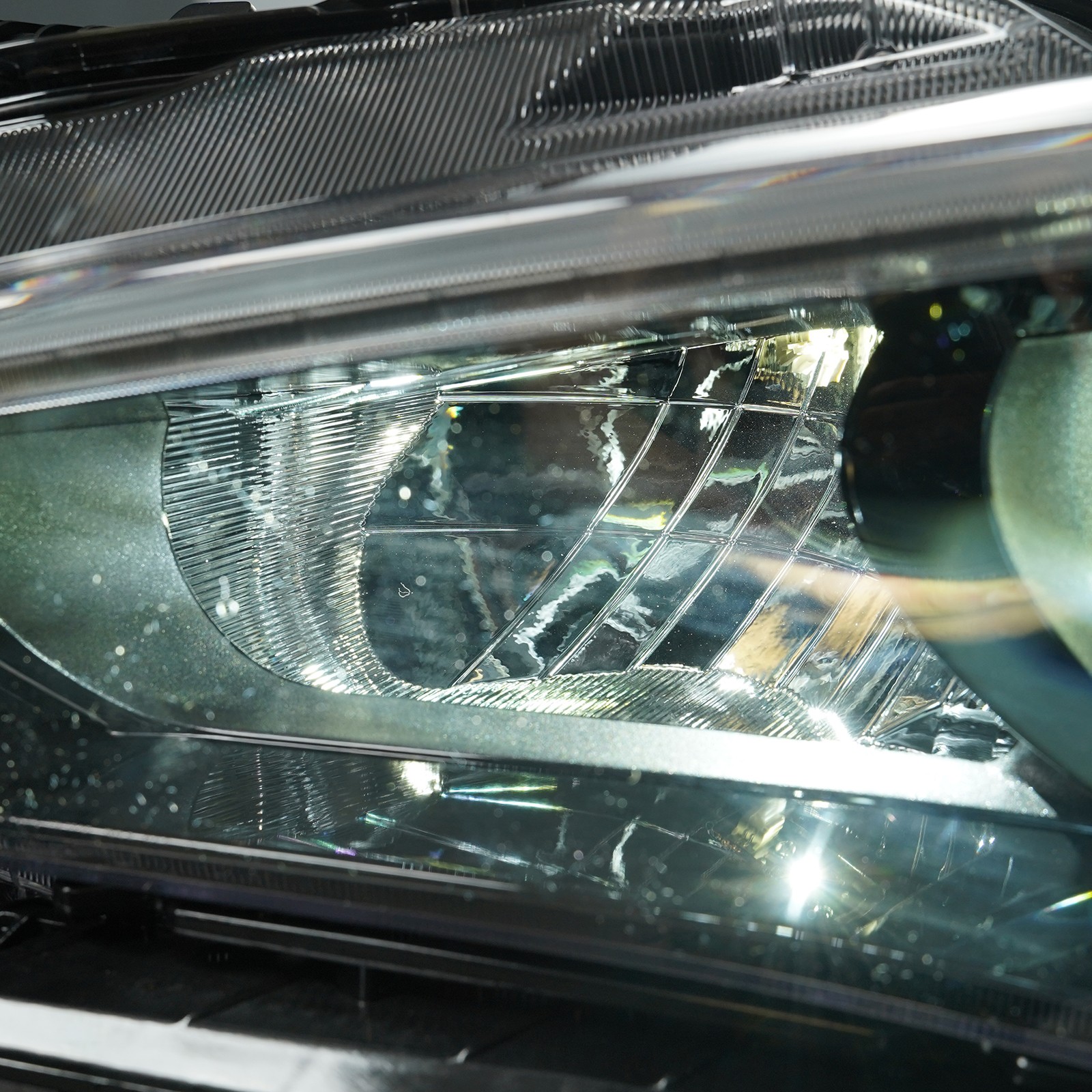 JDM Upgrade LED Headlights For 2014-2022 Infiniti Q50 Black w/o AFS Left+Right