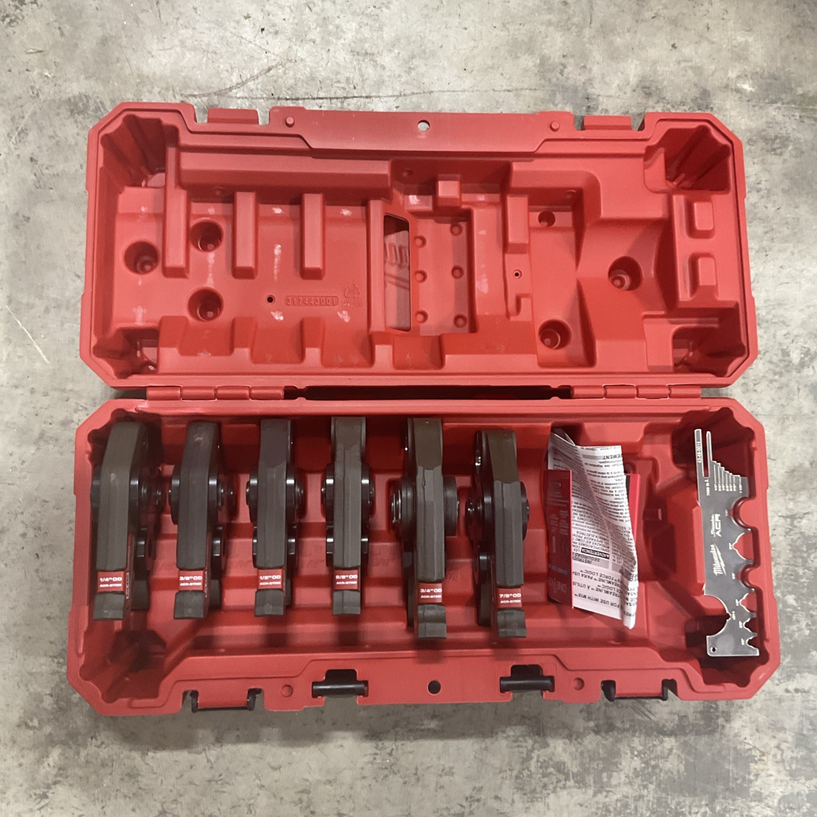 Milwaukee 49-16-2661M 1/4”-7/8” Streamline ACR Press Jaw Kit - 6 Piece