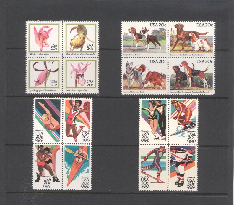 1984 U.S. COMMEMORATIVE YEAR SET *44 STAMPS* MINT-NH