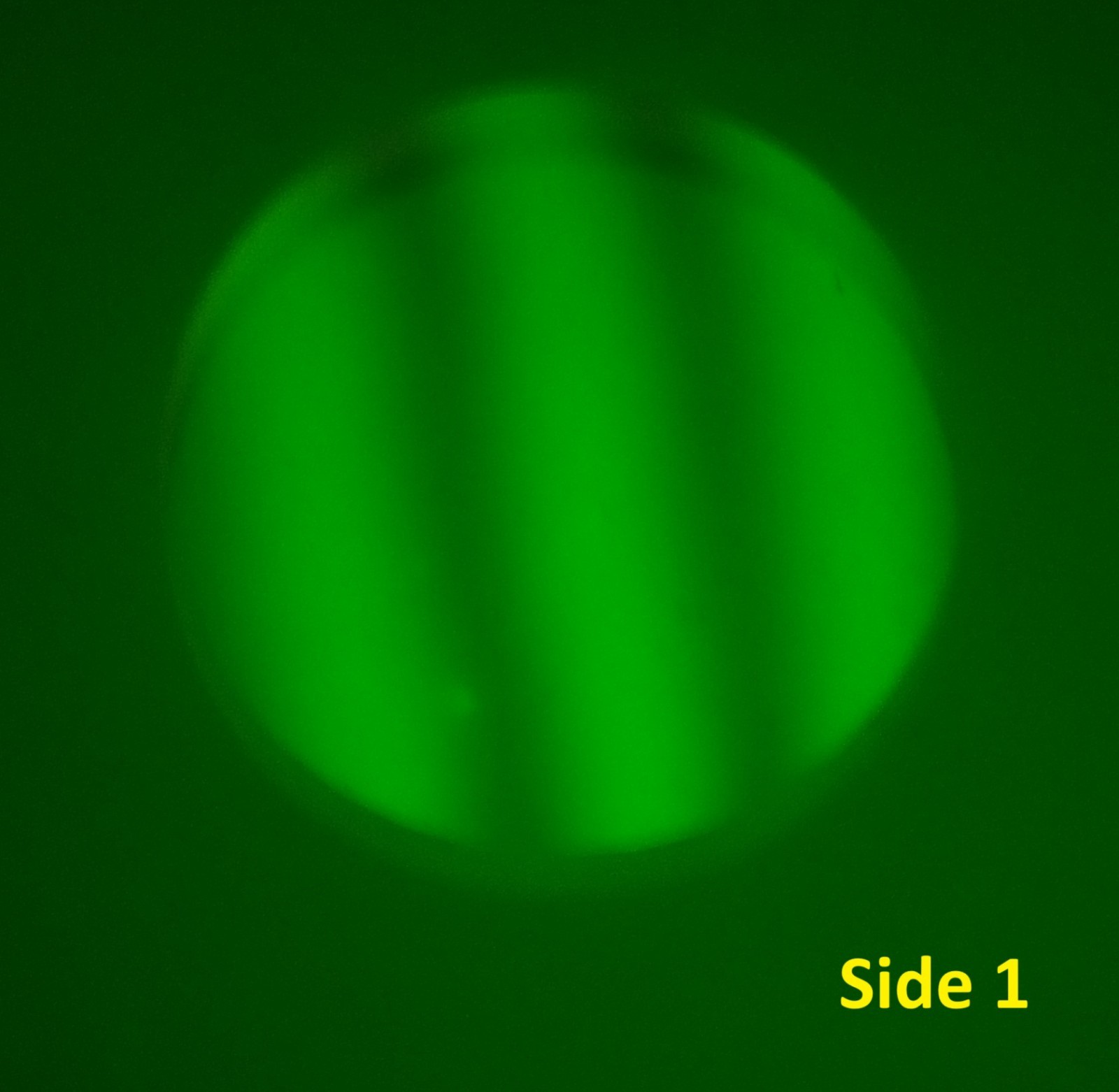 24mm Dia. Optical Flat /Reference Grade Flatness Gage, 0.000001", 1/20 Wave Band