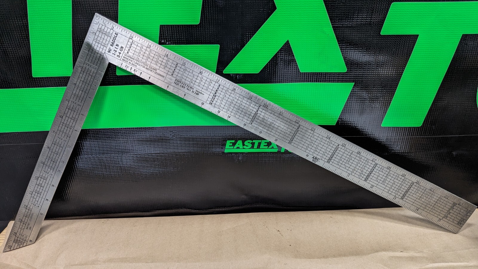 MATHEY DEARMAN D248 SQUARE Pipefitters Boilermakers Welders. NEW