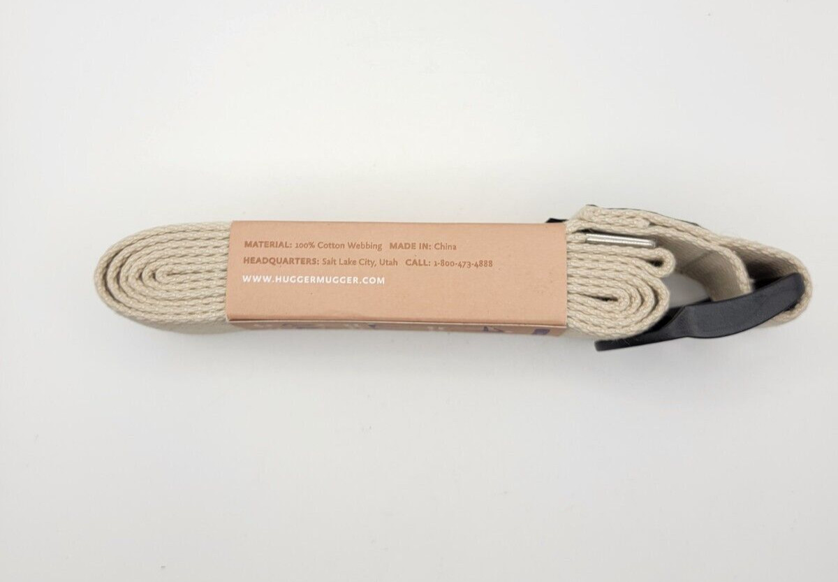 HUGGER MUGGER 6' COTTON YOGA STRAP NEW