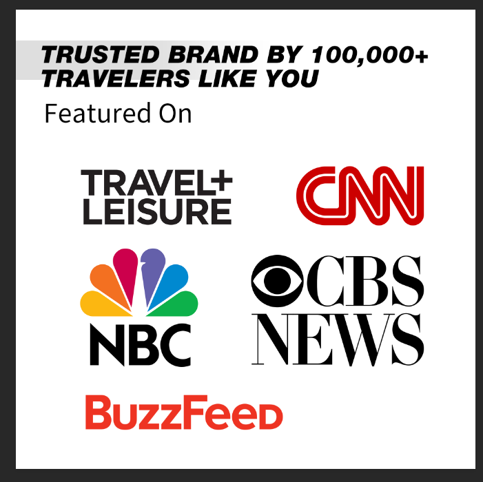 Universal Travel Phone Holder For Airplane, Luggage Handle, Desktop, Selfie.