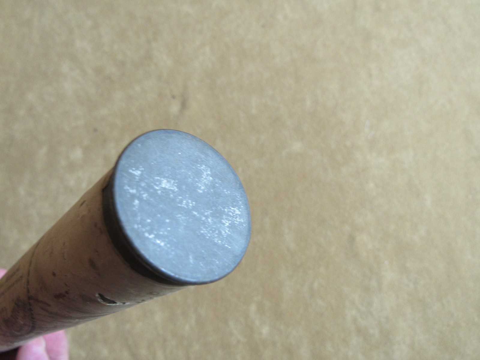 1872 Early Indian Wars Era Quack Medicine Plaster in Tin Tube Rare 1870s