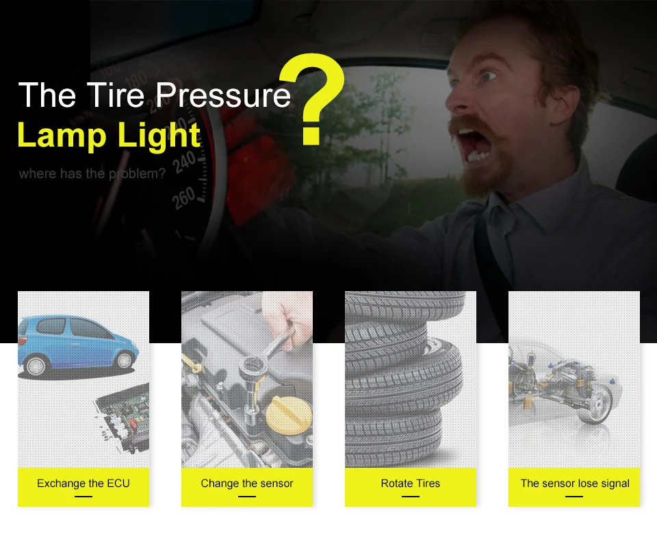 Universal Car TPMS EL50448 Tire Pressure Monitoring Sensor System Reset Tool