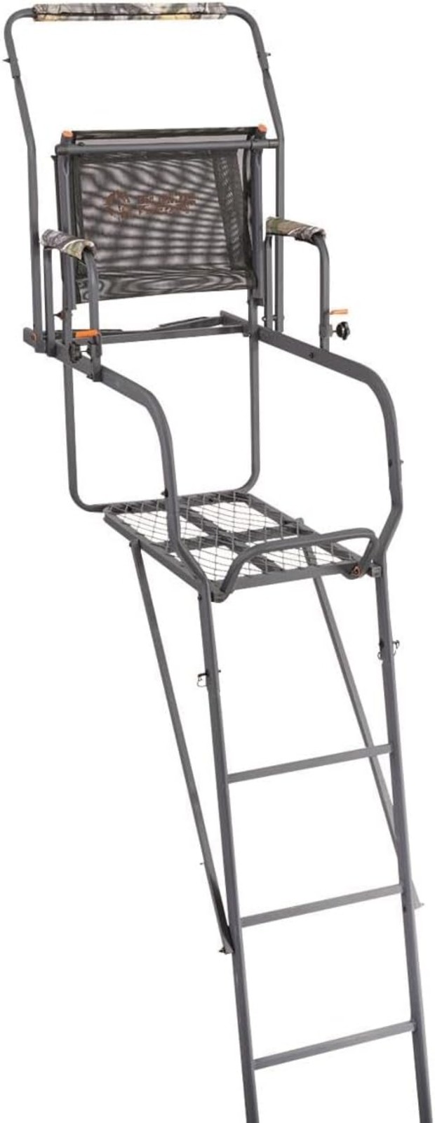 15.5' Climbing Ladder Tree Stand for Hunting with Mesh Seat 300 LBS