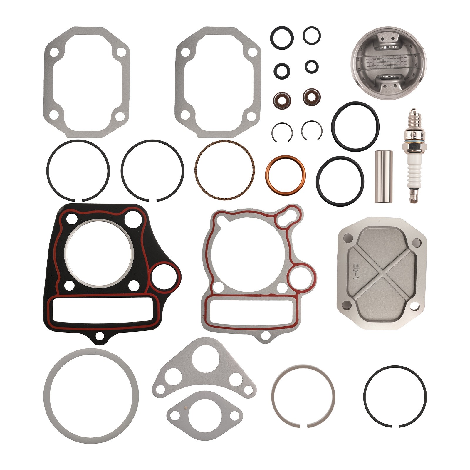 Top End Rebuild Kit Cylinder Piston Set For Honda CT70 CRF70 XR70 ATC70 TRX70