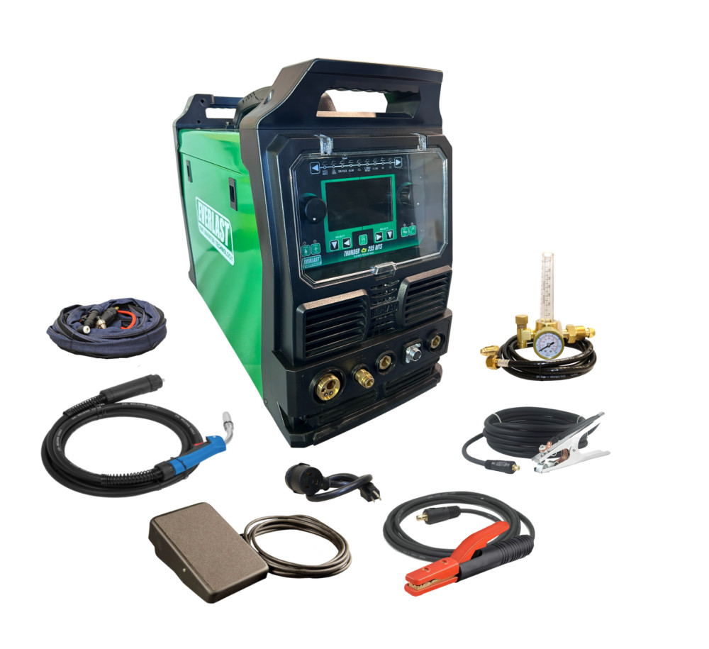 Everlast THUNDER 255 MIG DC TIG STICK 275 amp Multi-Process 240V
