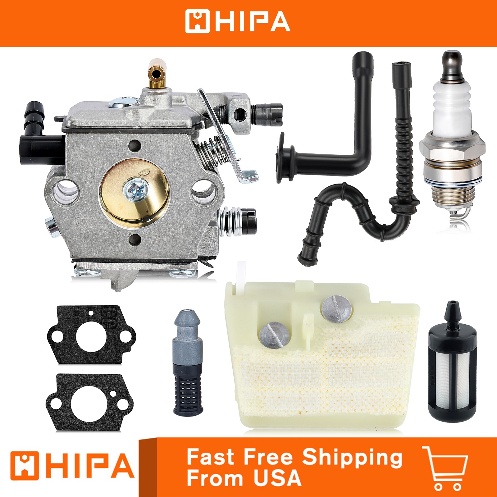 Carburetor For STIHL 024 026 Pro MS240 MS260 Carb CHAINSAW WT-403B 1121 120 0610