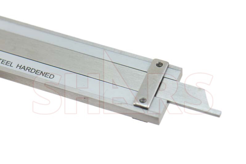 SHARS 12" Dual Reading Inch Metric Stainless Steel Dial Caliper NEW R}