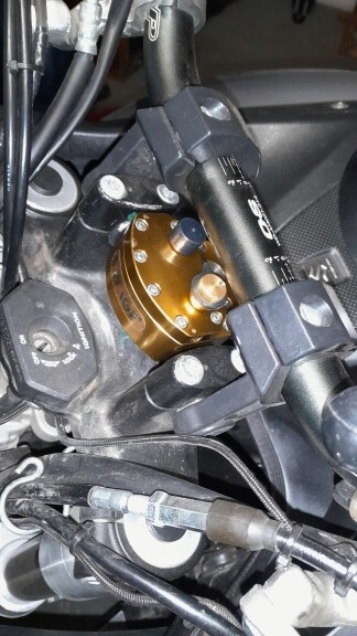 Universal Adjustable Steering Damper Stabilizer Safety Control Motorcycle