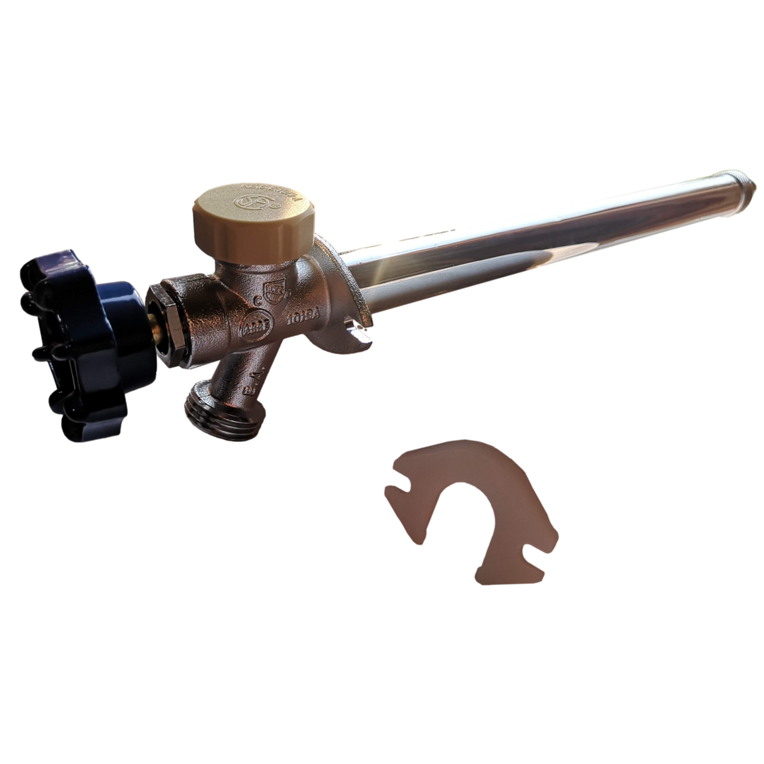 10 Pcs. Anti-Siphon Frost Free Sillcock 10", 1/2" Pex x 3/4" GHT Garden Valve