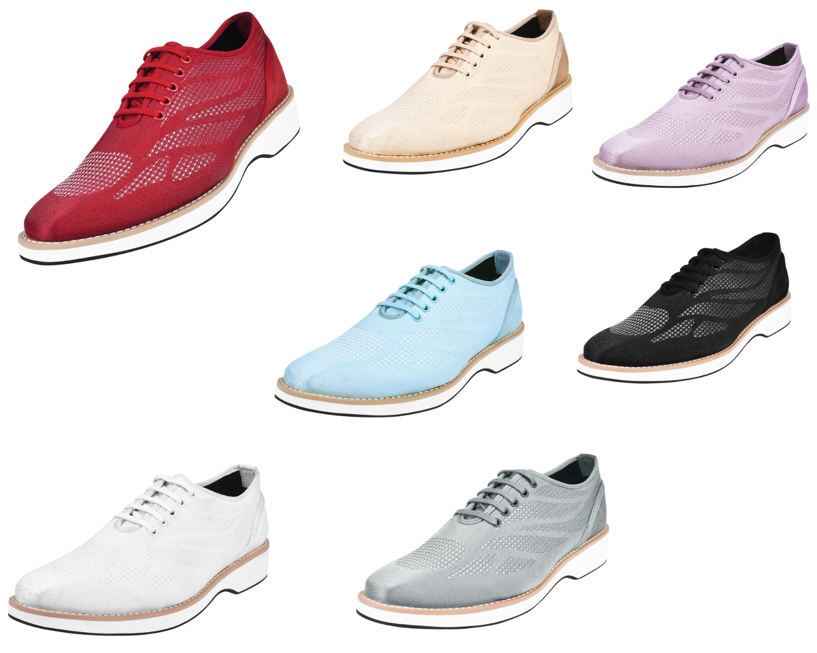 LIBERTYZENO Mens Casual Textile Printed Buckle Style formal Shoes