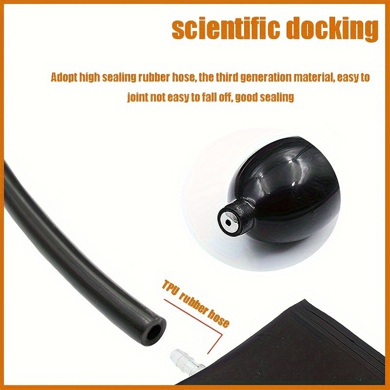 Pump Wedge Air Bag Tool - Multi-Size for Door, Window & Furniture Positioning