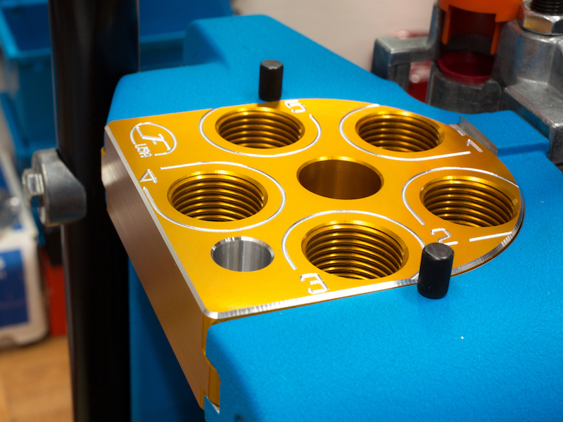 Dillon Precision XL650 - 750 Style tool head Billet Aluminum CNC USAMadeToolhead