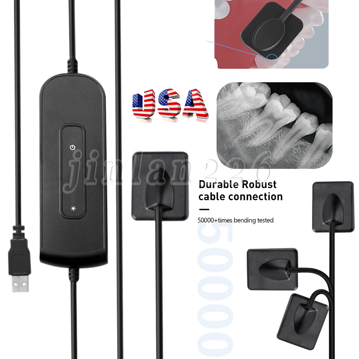 Intra Oral Rayos X Dental ray Sensor With SoftwareImage Sensor Size 2