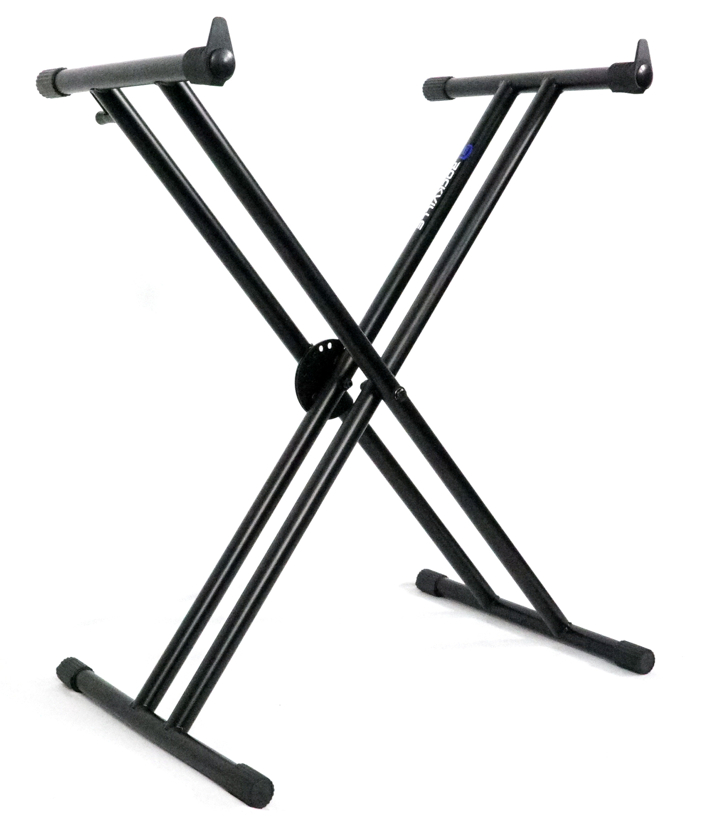 Rockville Double X Braced Keyboard Stand w Push Button Lock For Yamaha P-45