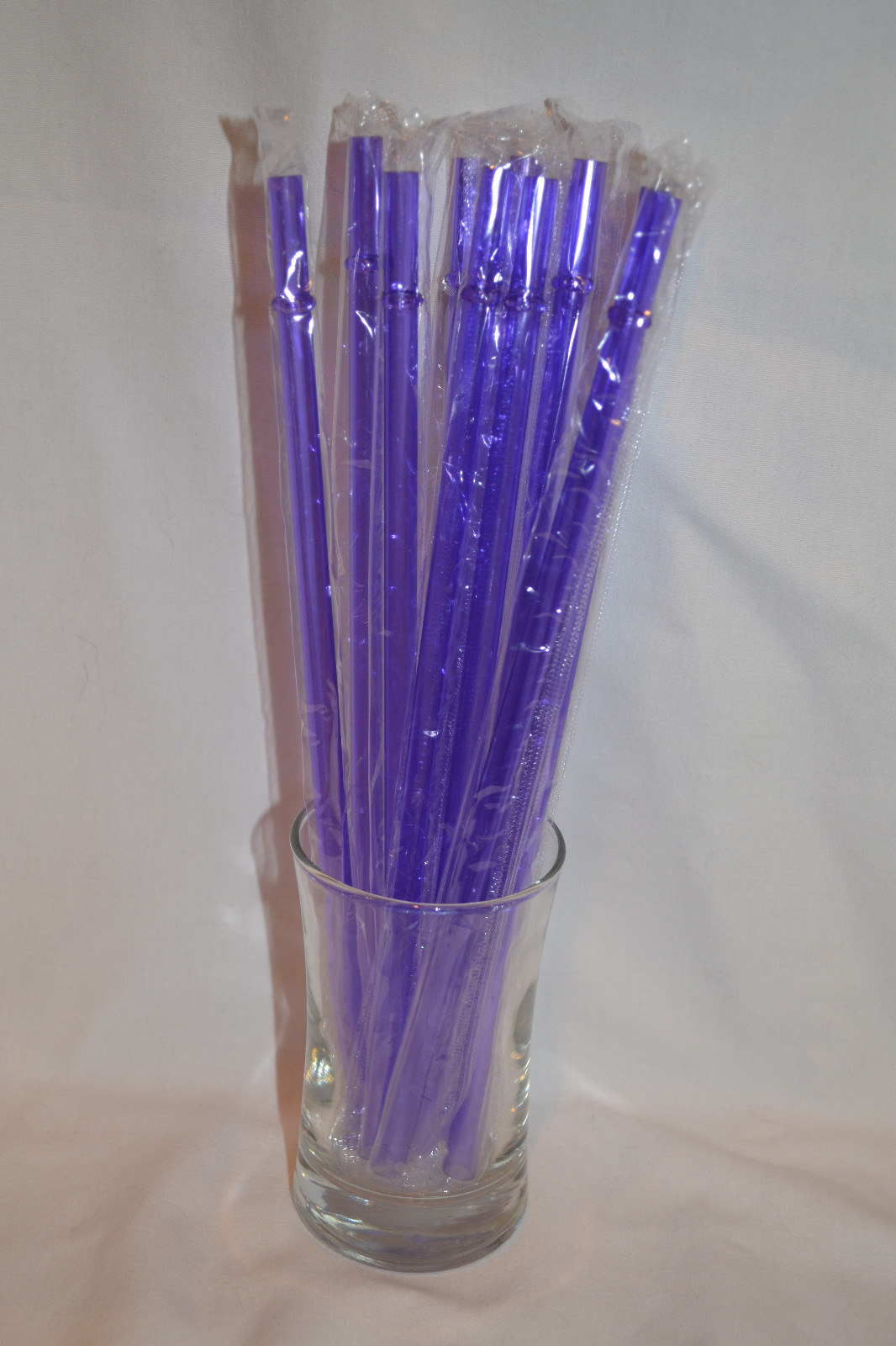 Reusable Straws Clear Solid Colors Plastic Acrylic 9” Rings BPA Free Sealed #2
